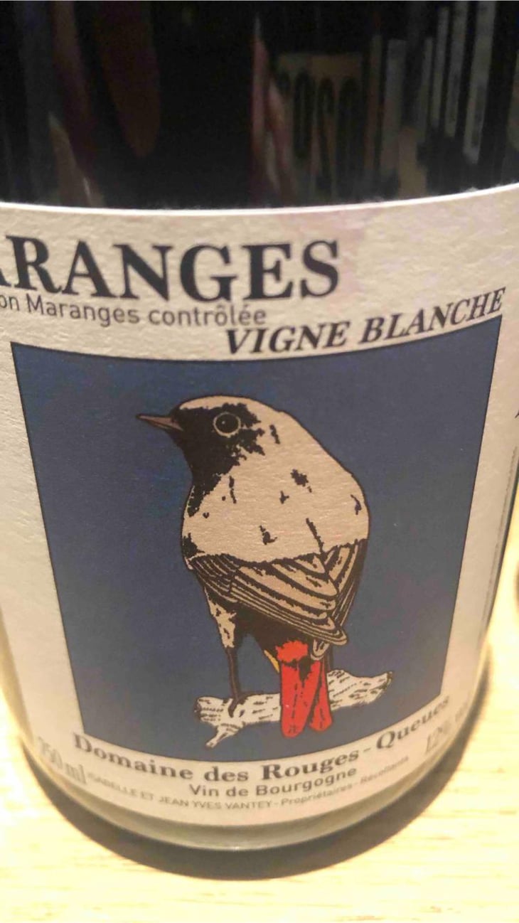 Maranges Vigne Blanche 2015 - Domaine des Rouges-Queues - Isabelle & Jean-Yves Vantey 