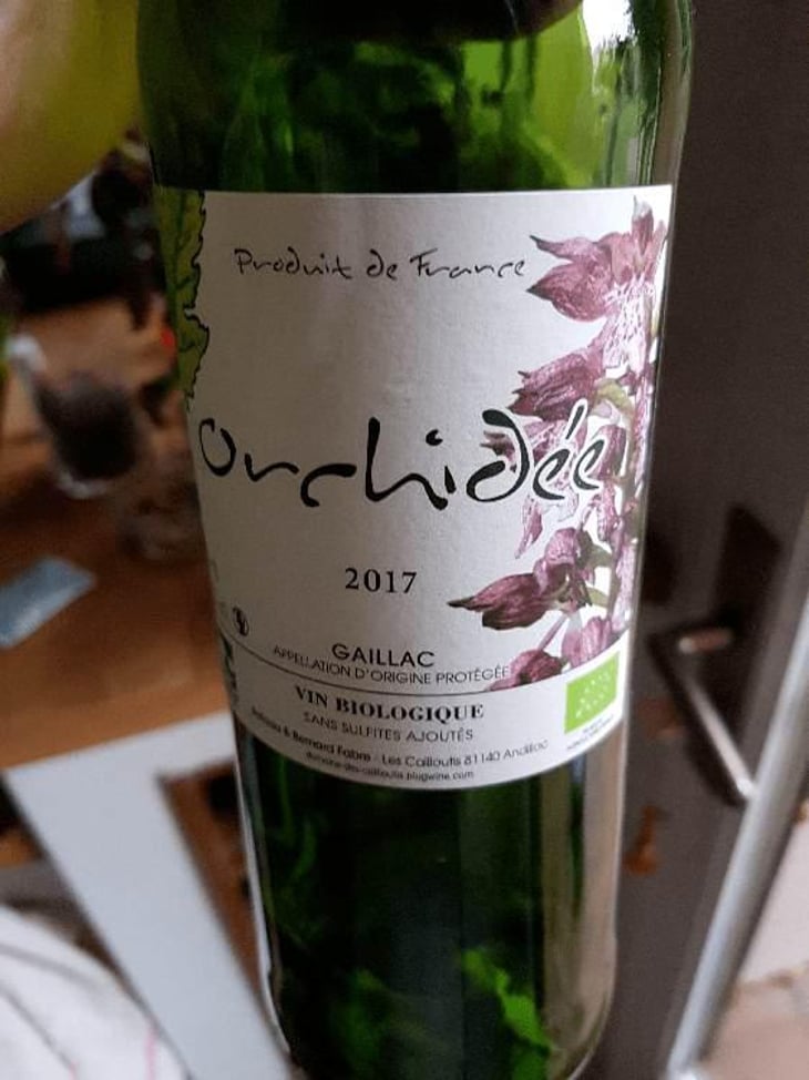 Orchidée - Domaine des Cailloutis - Patricia & Bernard Fabre 