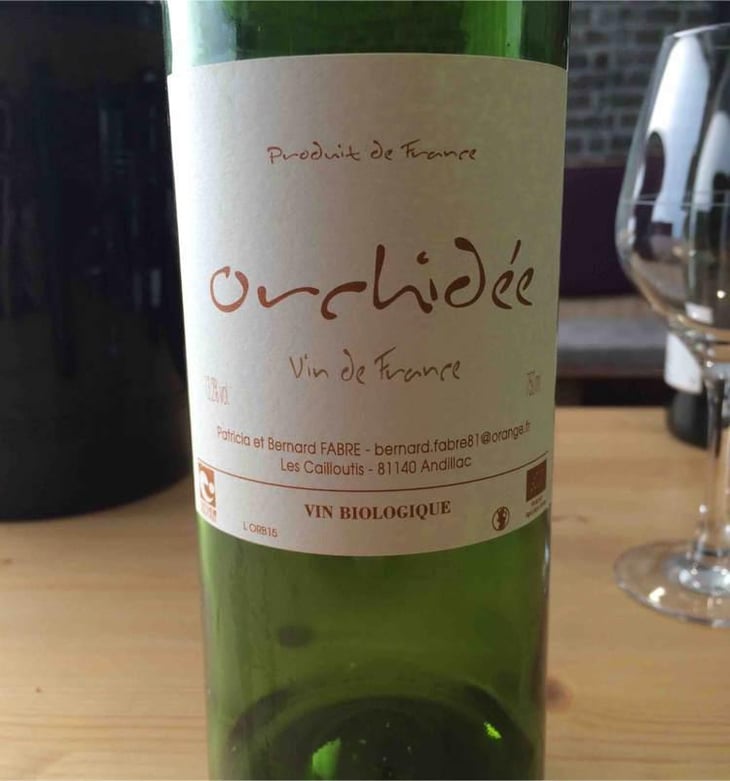 Orchidée - Domaine des Cailloutis - Patricia & Bernard Fabre 