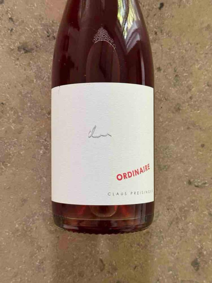 ORDINAIRE - Weingut Claus Preisinger - Claus Preisinger 