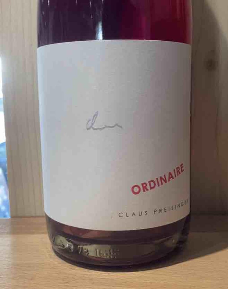 ORDINAIRE - Weingut Claus Preisinger - Claus Preisinger 