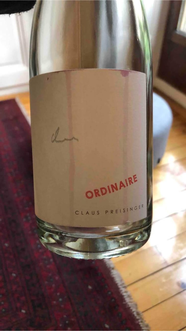 ORDINAIRE - Weingut Claus Preisinger - Claus Preisinger 