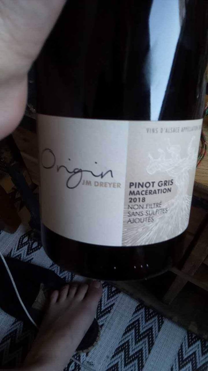 Origin Auxerrois Macération - J.M. Dreyer - Jean-Marc Dreyer 