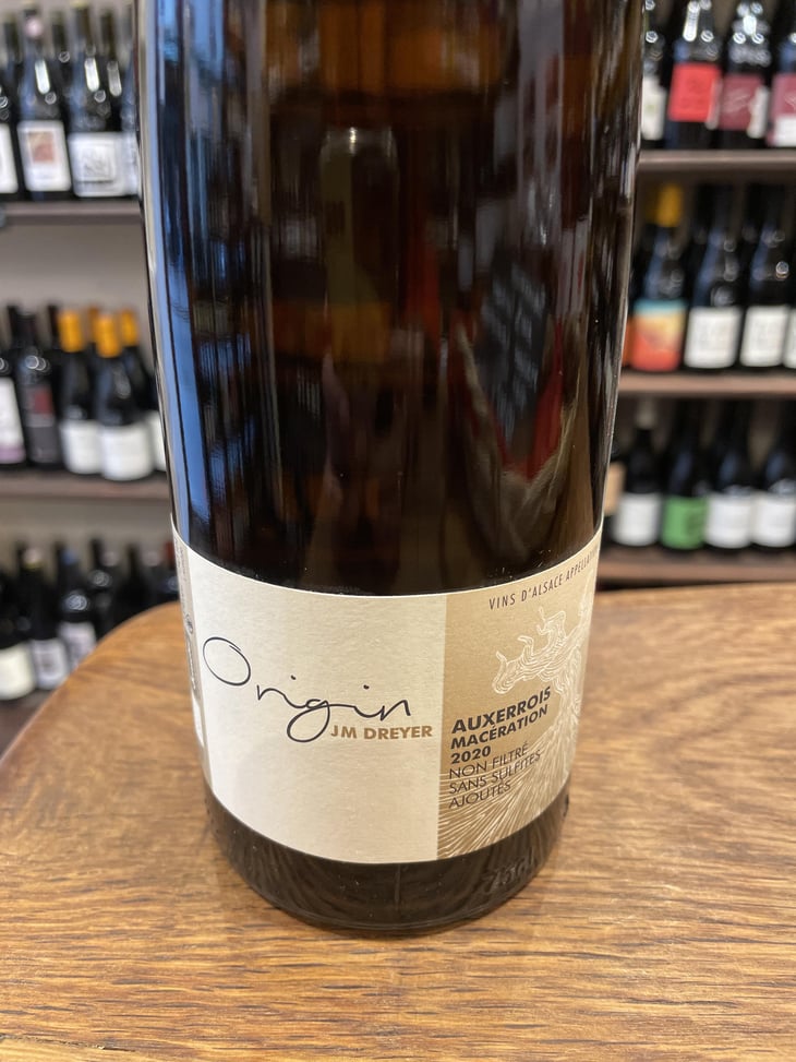 Origin Auxerrois Macération - J.M. Dreyer - Jean-Marc Dreyer 