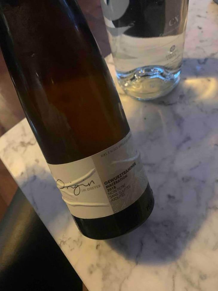 Origin Gewürztraminer Macération - J.M. Dreyer - Jean-Marc Dreyer 