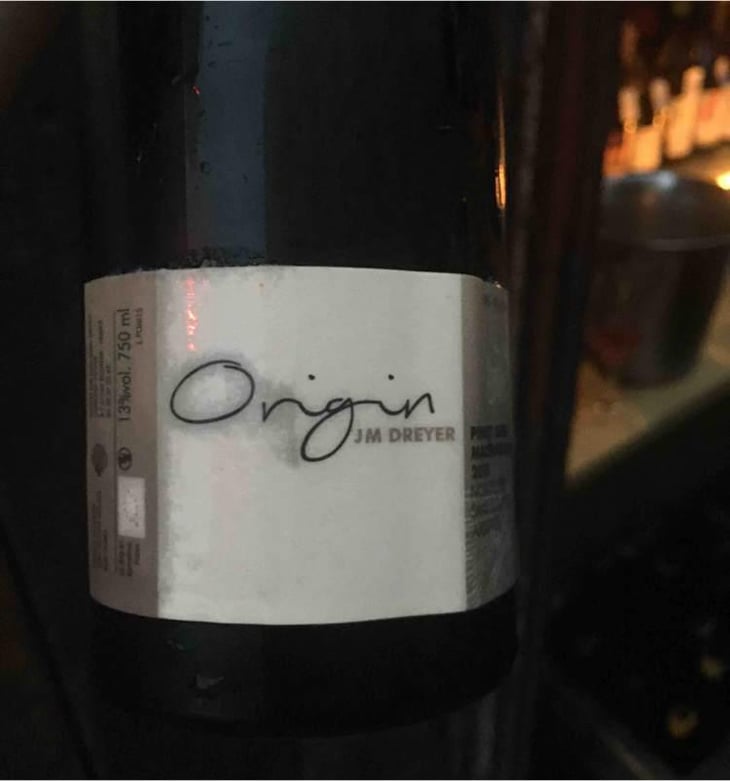 Origin Gewürztraminer Macération - J.M. Dreyer - Jean-Marc Dreyer 