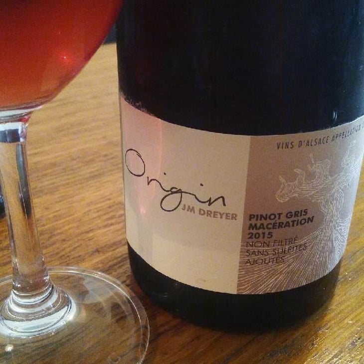 Origin Gewürztraminer Macération - J.M. Dreyer - Jean-Marc Dreyer 
