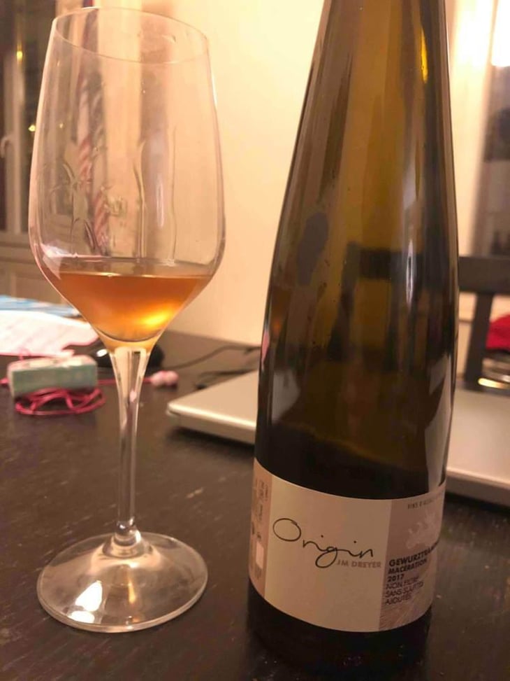 Origin Gewürztraminer Macération - J.M. Dreyer - Jean-Marc Dreyer 