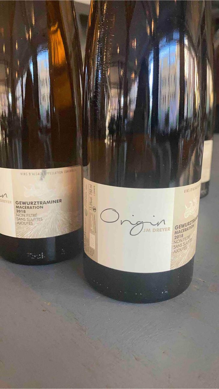 Origin Gewürztraminer Macération - J.M. Dreyer - Jean-Marc Dreyer 