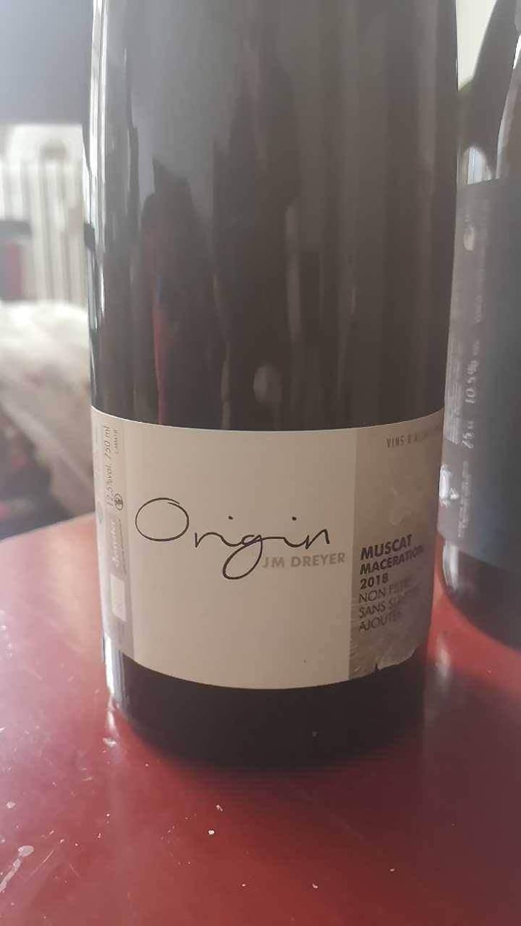 Origin Gewürztraminer Macération - J.M. Dreyer - Jean-Marc Dreyer 