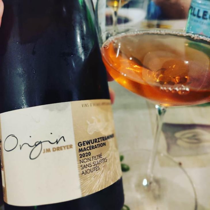 Origin Gewürztraminer Macération - J.M. Dreyer - Jean-Marc Dreyer 