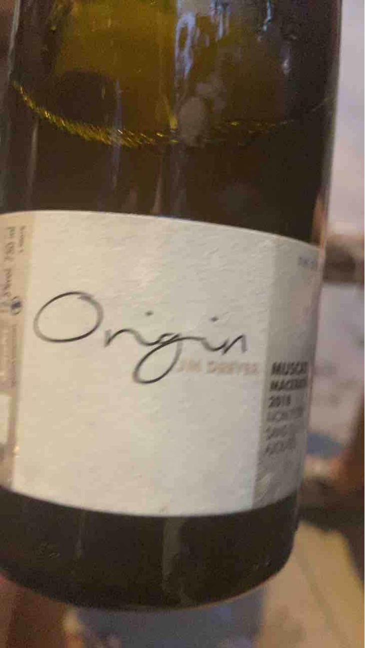 Origin Muscat Macération - J.M. Dreyer - Jean-Marc Dreyer 