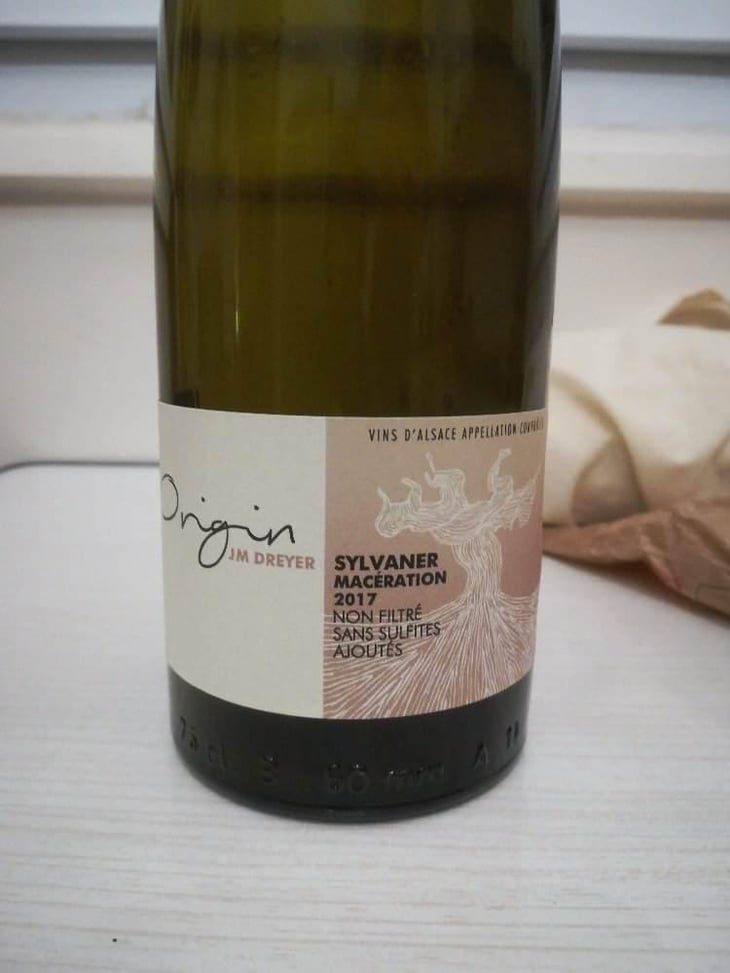 Origin Riesling Macération - J.M. Dreyer - Jean-Marc Dreyer 