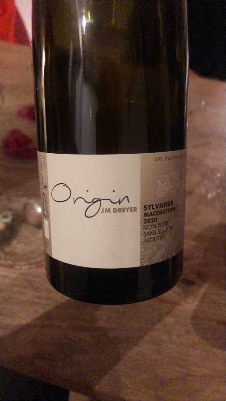 Origin Riesling Macération - J.M. Dreyer - Jean-Marc Dreyer 