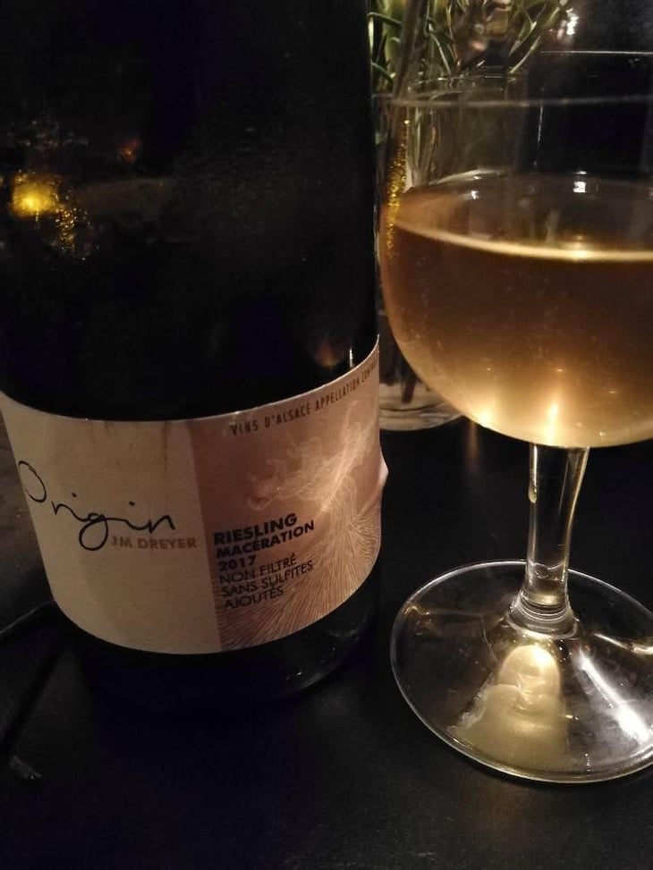 Origin Riesling Macération - J.M. Dreyer - Jean-Marc Dreyer 