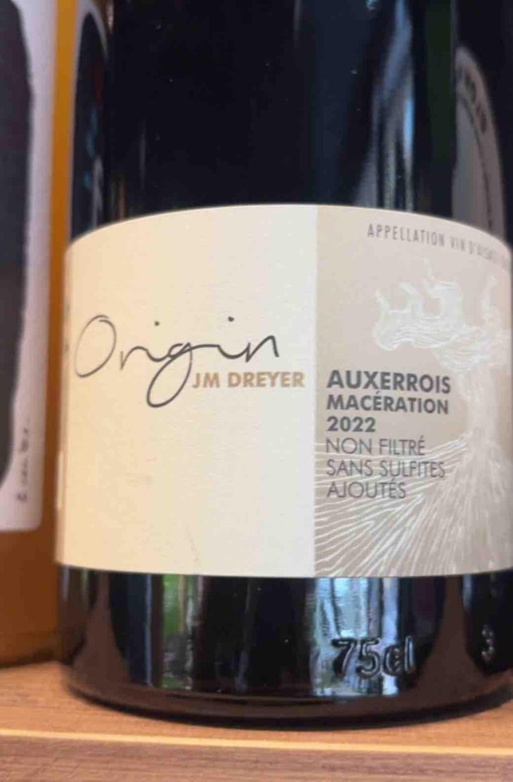 Origin Riesling Macération - J.M. Dreyer - Jean-Marc Dreyer 