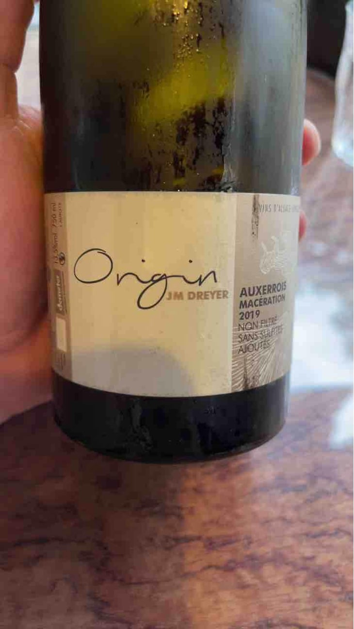 Origin Riesling Macération - J.M. Dreyer - Jean-Marc Dreyer 