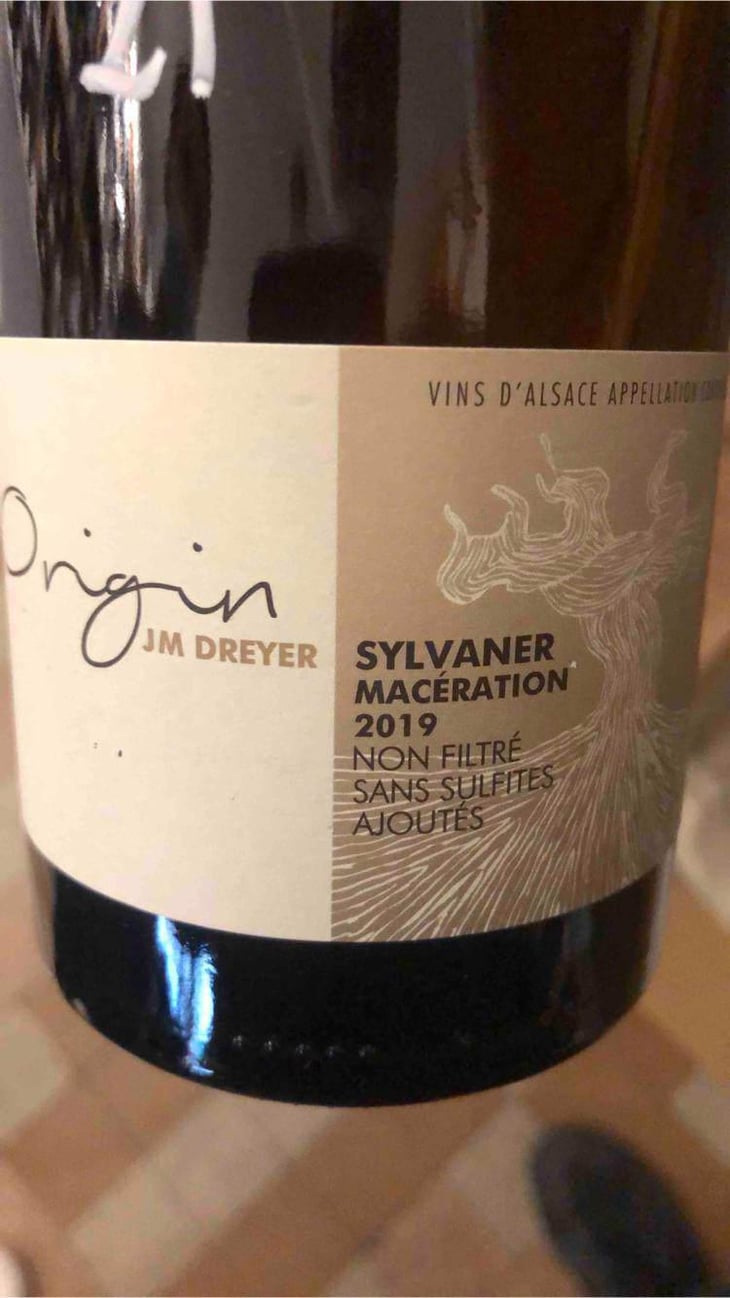 Origin Sylvaner Macération - J.M. Dreyer - Jean-Marc Dreyer 