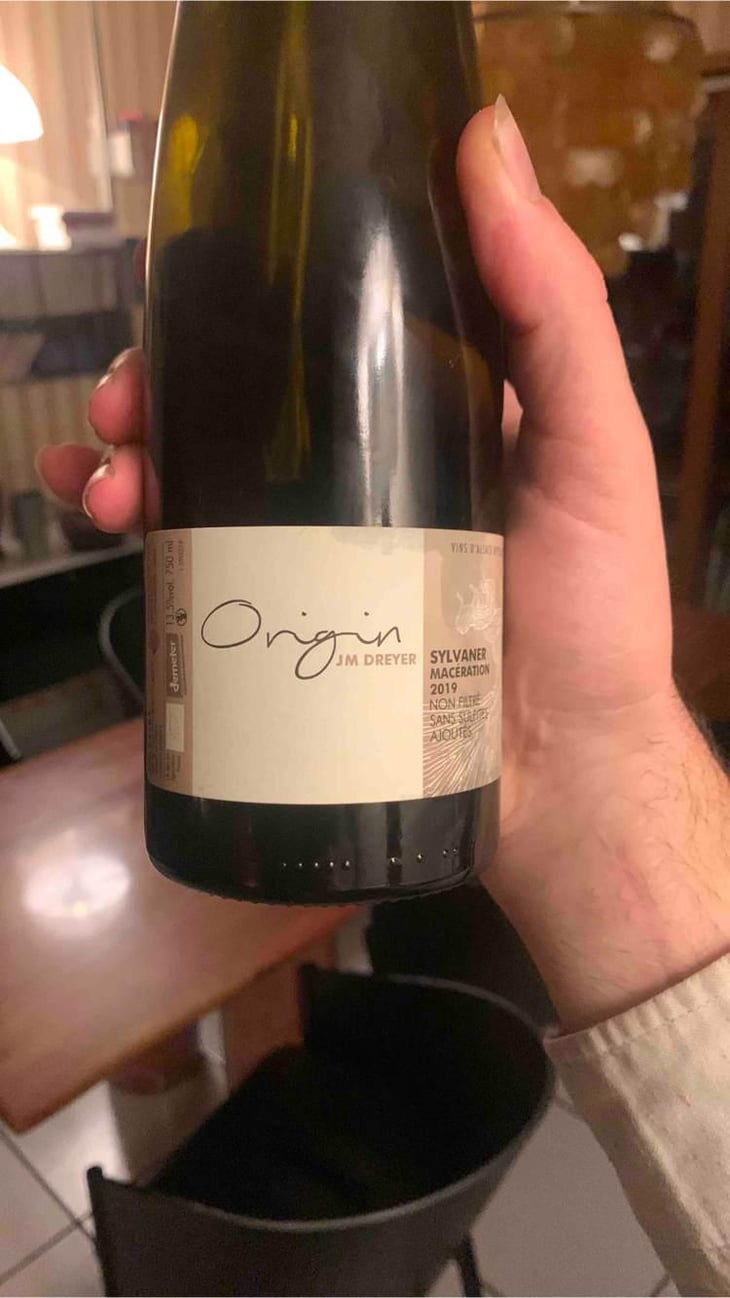 Origin Sylvaner Macération - J.M. Dreyer - Jean-Marc Dreyer 