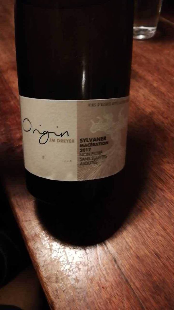 Origin Sylvaner Macération - J.M. Dreyer - Jean-Marc Dreyer 