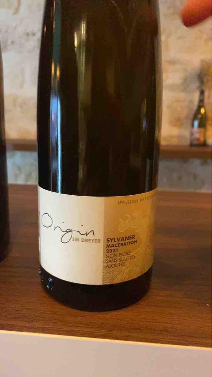 Origin Sylvaner Macération - J.M. Dreyer - Jean-Marc Dreyer 