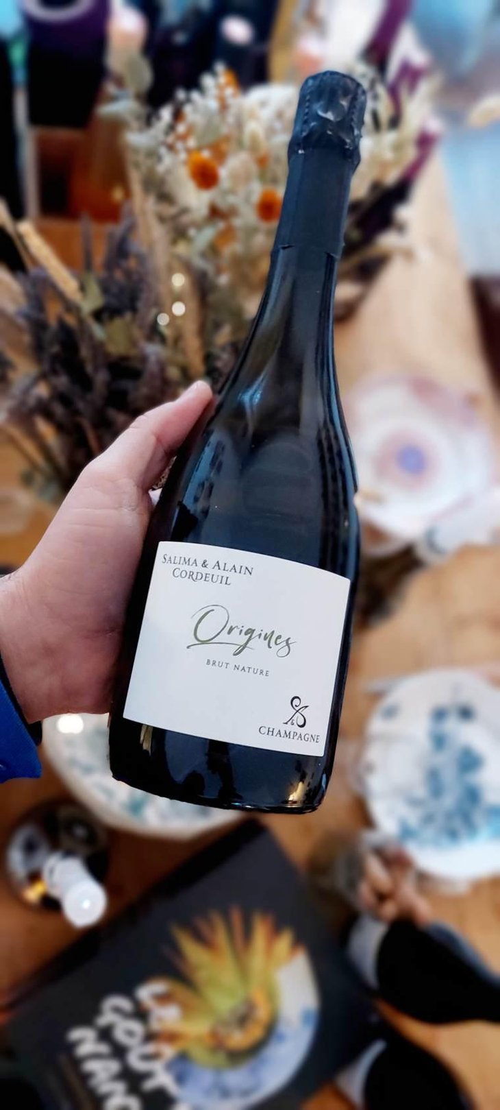 Origines Brut Nature - Domaine Salima et Alain Cordeuil - Salima & Alain Cordeuil 
