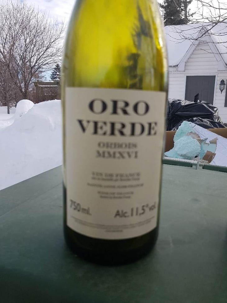 Oro Verde - Domaine Le Clocher - Les Vins de Sainte Anne - Brendan & Sean Tracey 