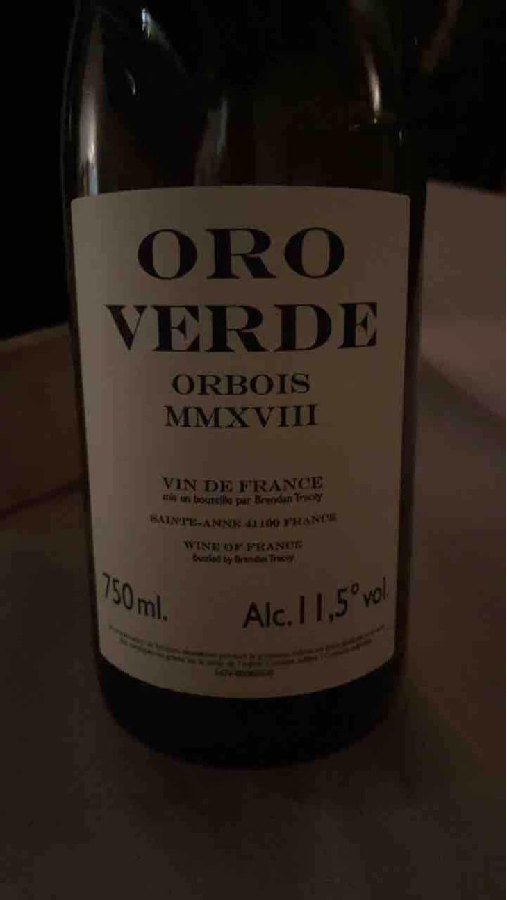 Oro Verde - Domaine Le Clocher - Les Vins de Sainte Anne - Brendan & Sean Tracey 
