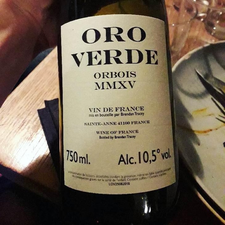 Oro Verde - Domaine Le Clocher - Les Vins de Sainte Anne - Brendan & Sean Tracey 