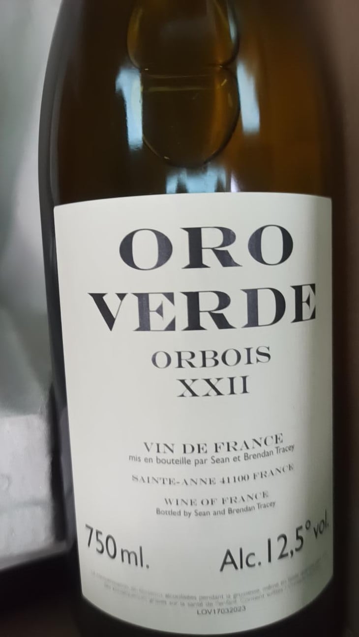 Oro Verde - Domaine Le Clocher - Les Vins de Sainte Anne - Brendan & Sean Tracey 