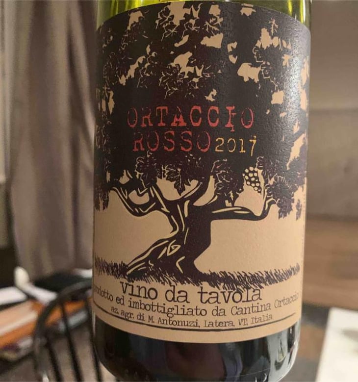Ortaccio Rosso - Cantina Ortaccio - Massimo Antonuzi & Patrizia Montanari -2019