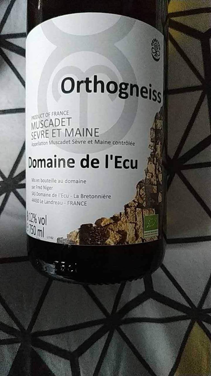 Orthogneiss - Domaine de L'Ecu - Claire & Fred NIGER 