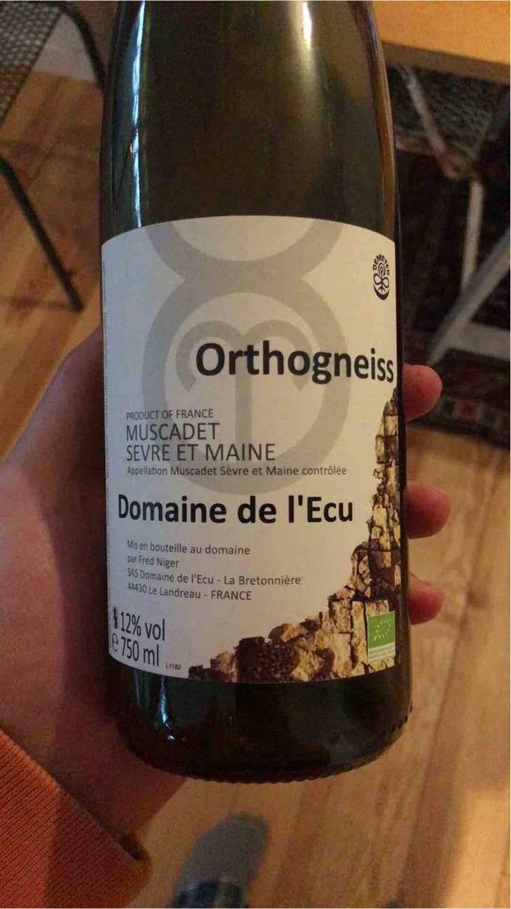 Orthogneiss - Domaine de L'Ecu - Claire & Fred NIGER 