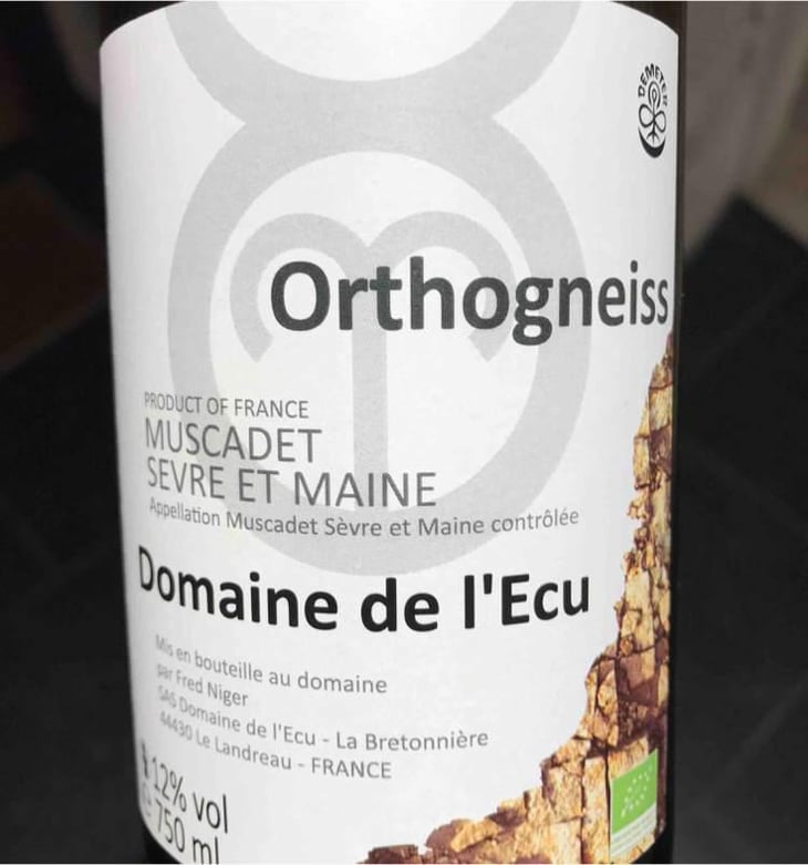 Orthogneiss - Domaine de L'Ecu - Claire & Fred NIGER 