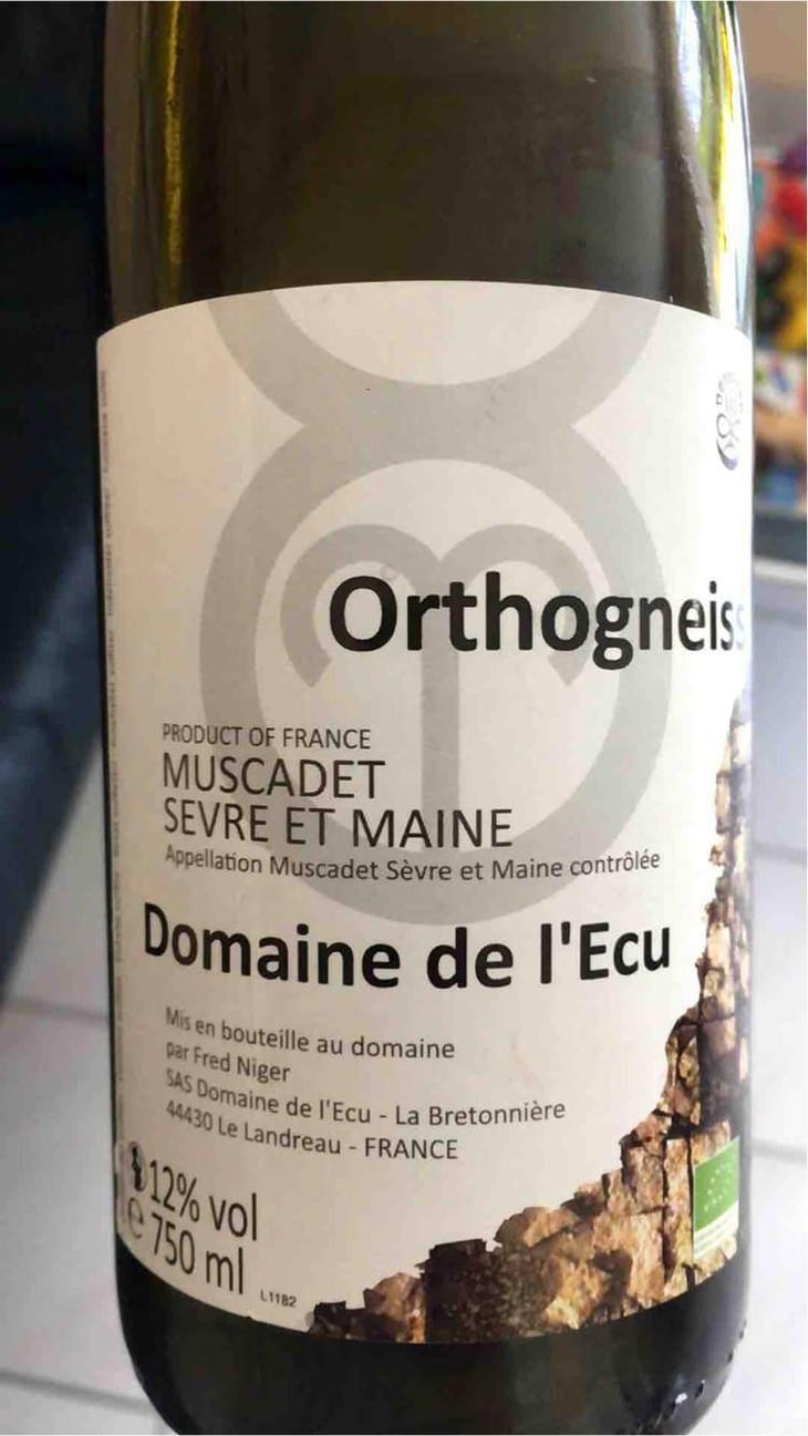 Orthogneiss - Domaine de L'Ecu - Claire & Fred NIGER 