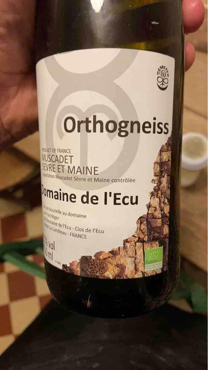 Orthogneiss - Domaine de L'Ecu - Claire & Fred NIGER 