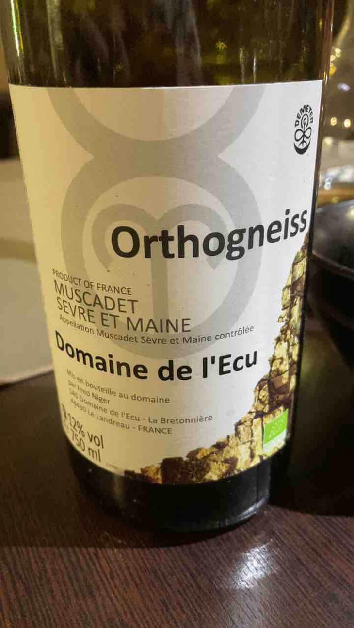Orthogneiss - Domaine de L'Ecu - Claire & Fred NIGER 