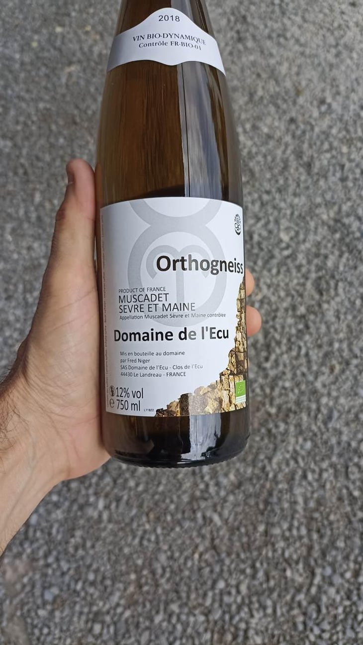 Orthogneiss - Domaine de L'Ecu - Claire & Fred NIGER 