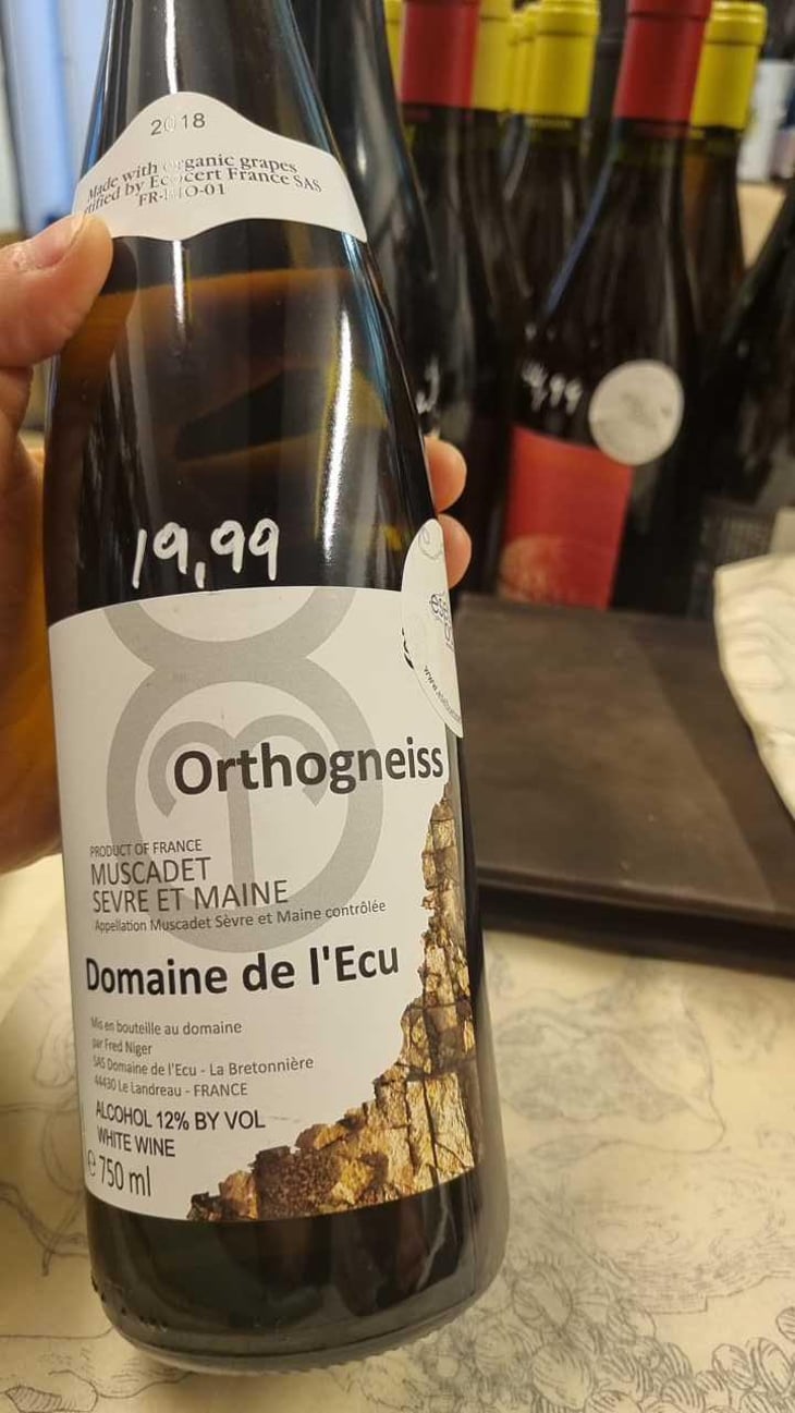 Orthogneiss - Domaine de L'Ecu - Claire & Fred NIGER 