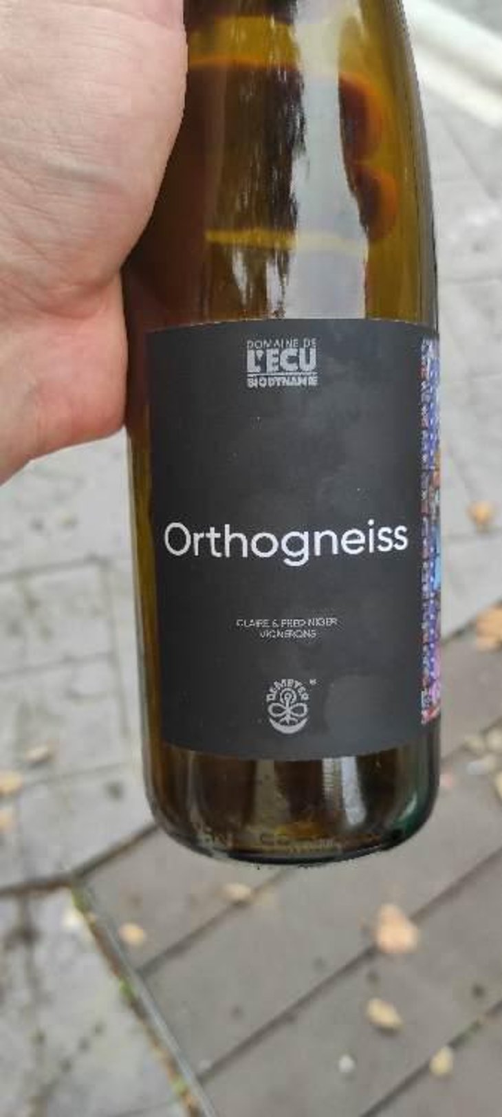 Orthogneiss - Domaine de L'Ecu - Claire & Fred NIGER 