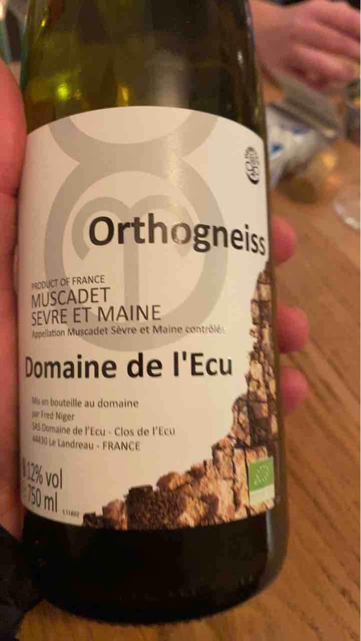 Orthogneiss - Domaine de L'Ecu - Claire & Fred NIGER 