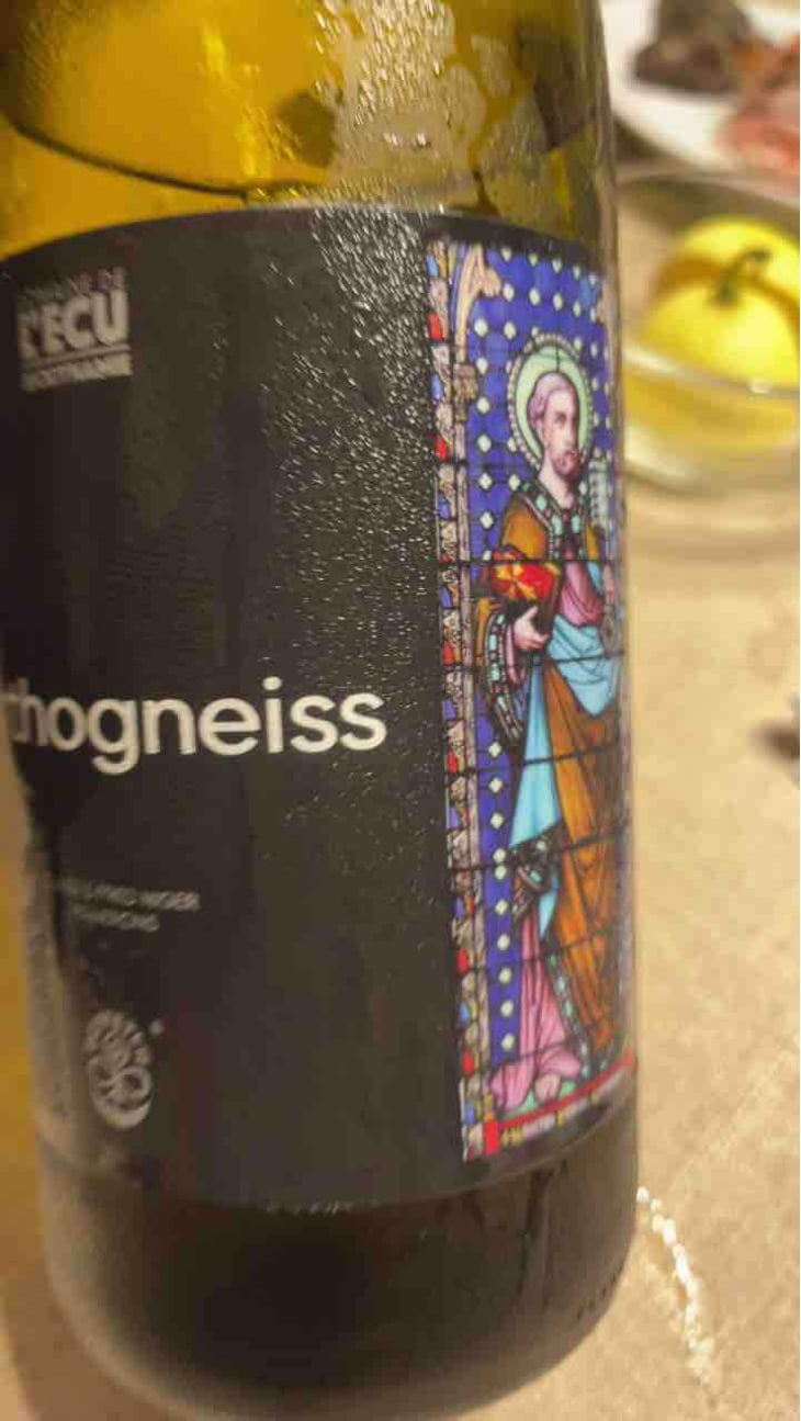 Orthogneiss (New Label 2022) - Domaine de L'Ecu - Claire & Fred NIGER 