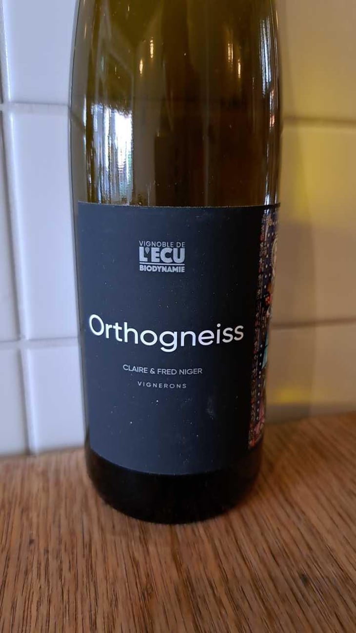 Orthogneiss (New Label 2022) - Domaine de L'Ecu - Claire & Fred NIGER 