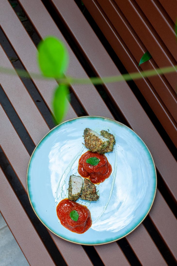 Ratatuille Dell'orto Con Pesce Spada Alle Erbe Aromatiche - Pietra Rossa - 683533