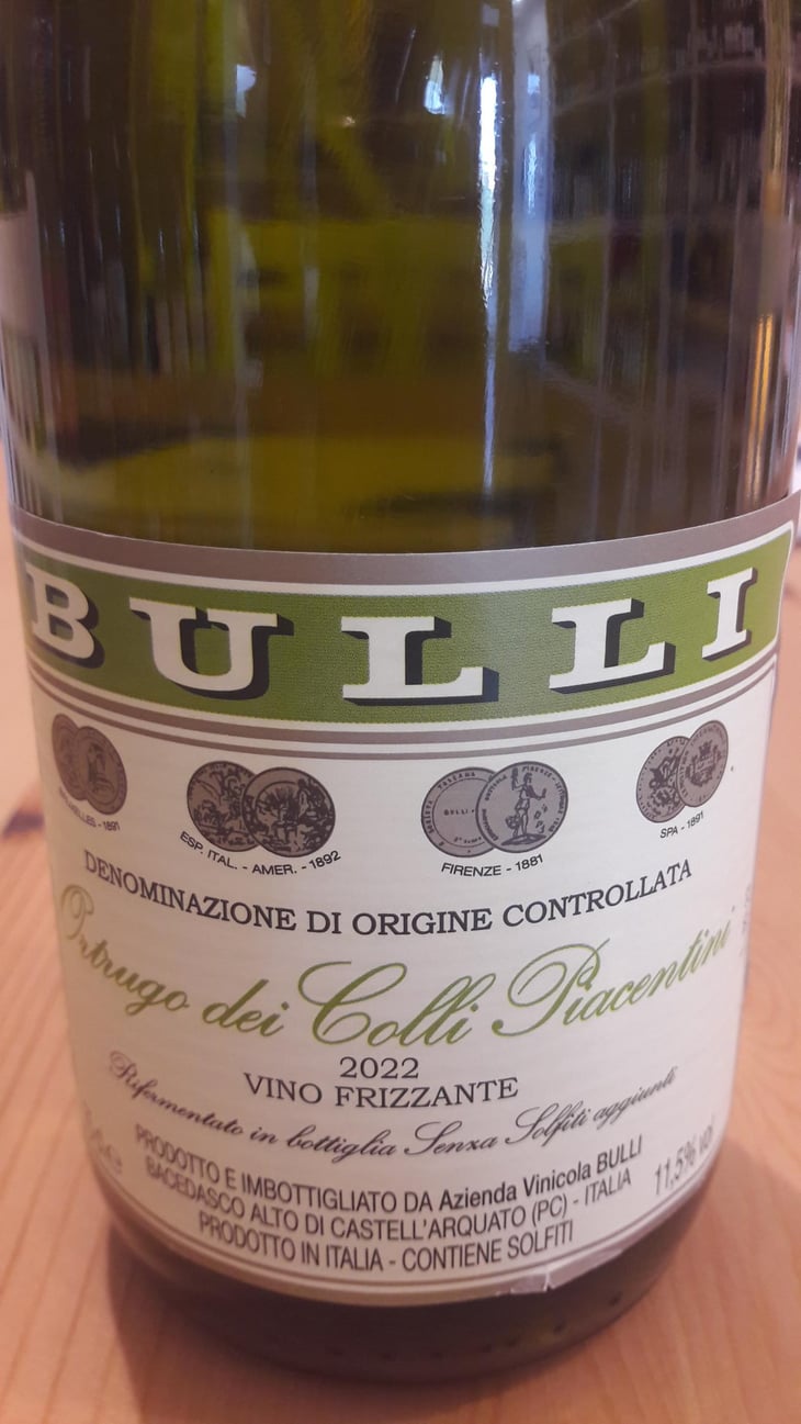 Ortrugo Rifermentato in bottiglia - Azienda Vitivinicola Bulli - Leonardo Bulli 
