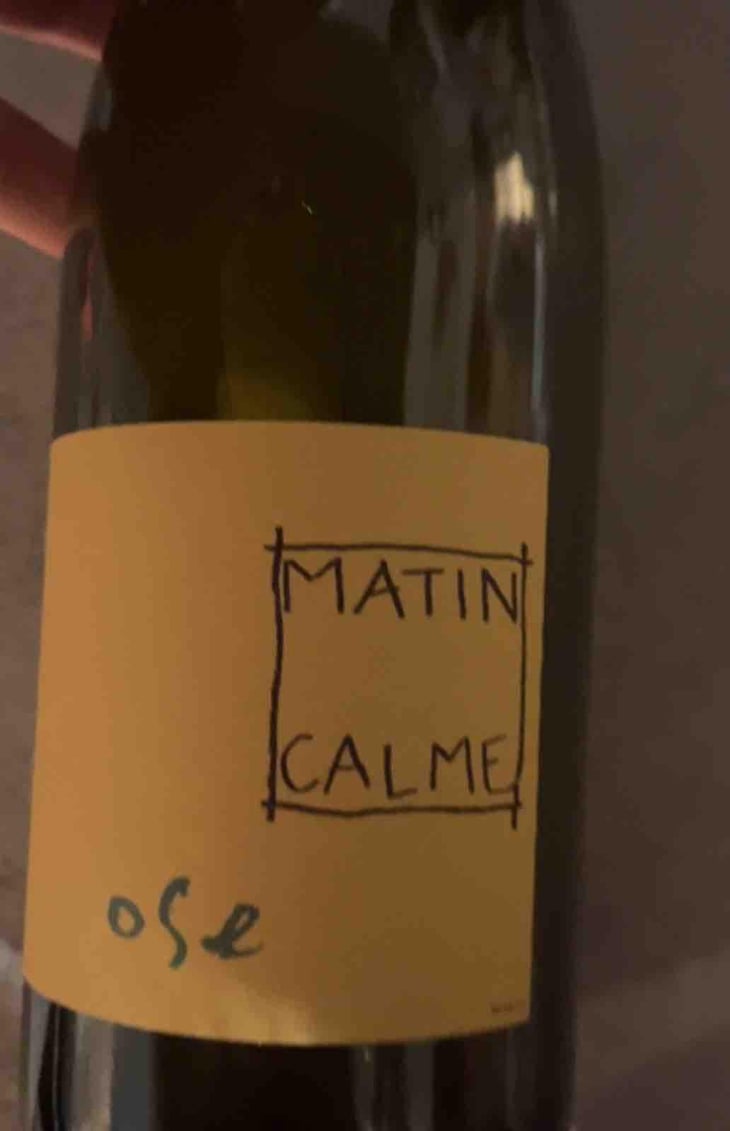 Ose - Domaine du Matin Calme - Anthony Guix 