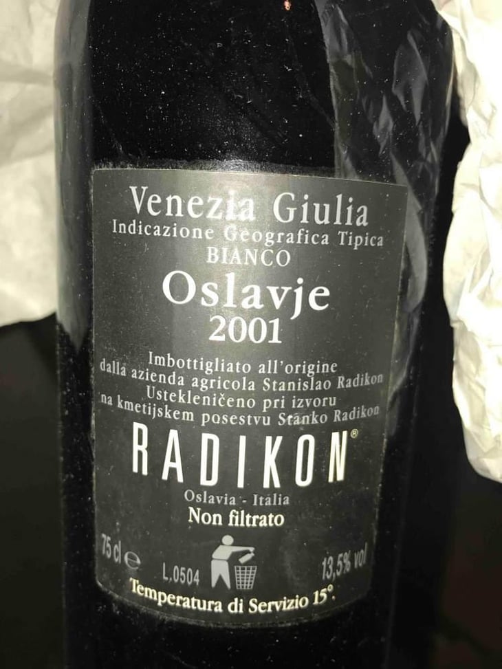 Oslavje "fuori dal tempo..." - Radikon - Famiglia Radikon 