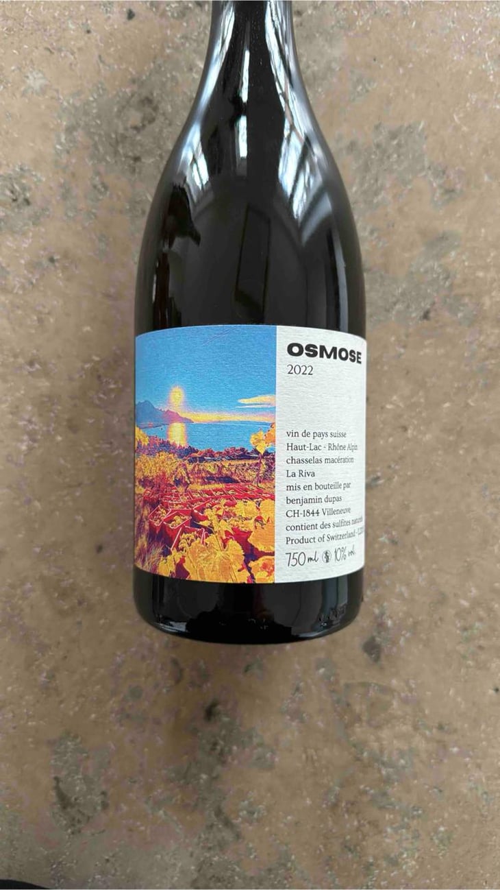 Osmose - Domaine de La Riva - Benjamin Dupas 