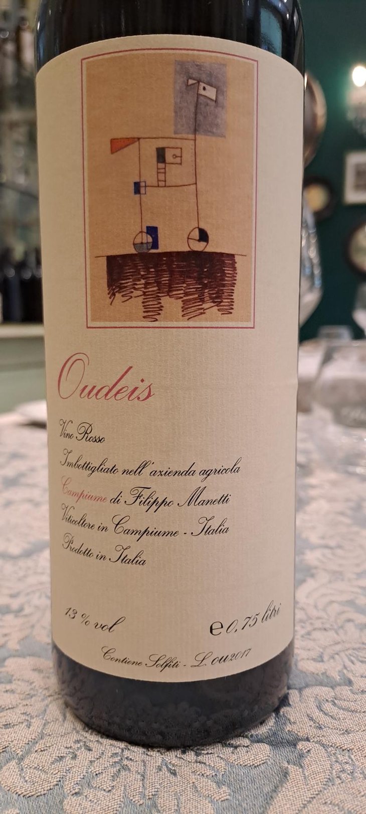 Oudeis - Vigne di San Lorenzo - Filippo Manetti -2015