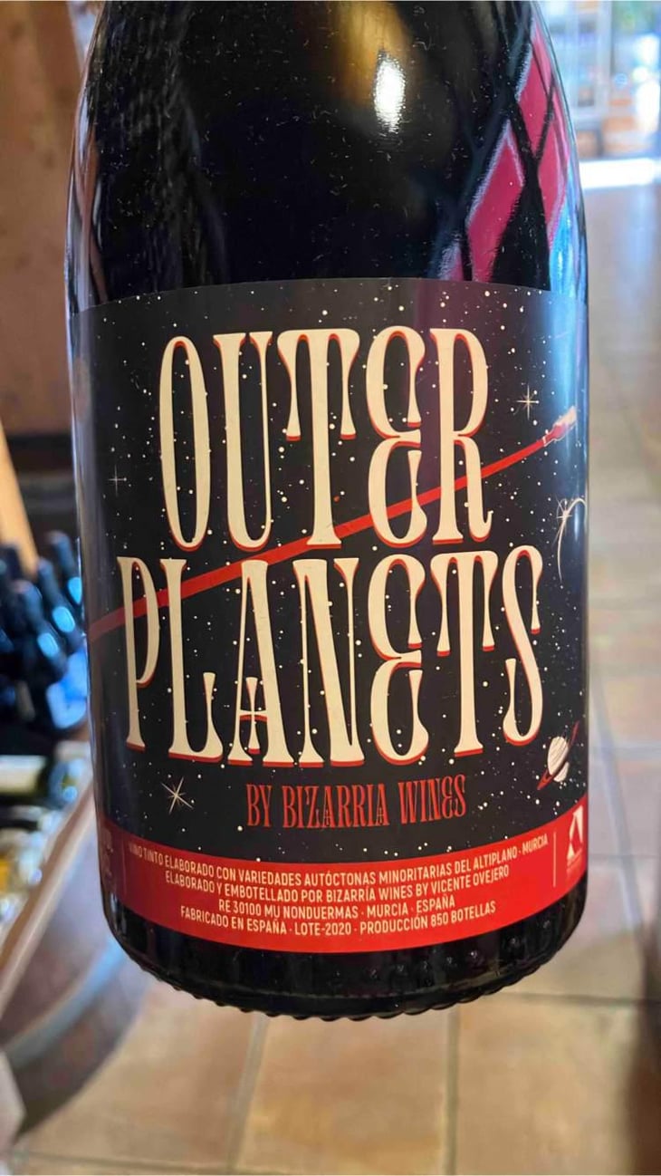 Outer Planets - Bizarria Wines - Vicente Ovejero -2020
